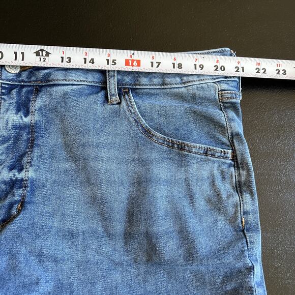 Sonoma Jeans Womens 20W Blue Medium Wash Bootcut Stretch Denim 31" Inseam - Picture 10 of 13